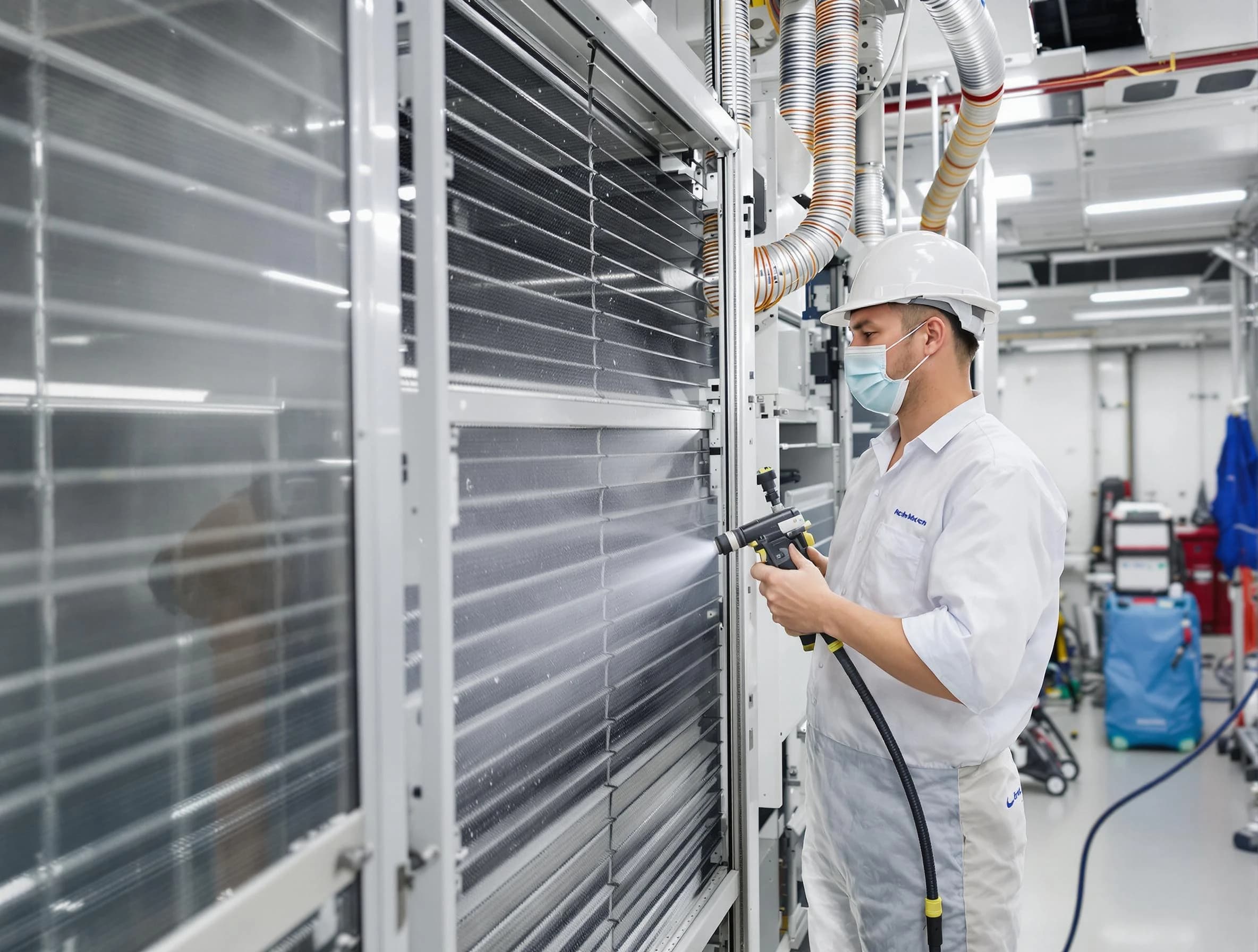 Professional AC coil cleaning by West Haven Air Duct Cleaning in West Haven