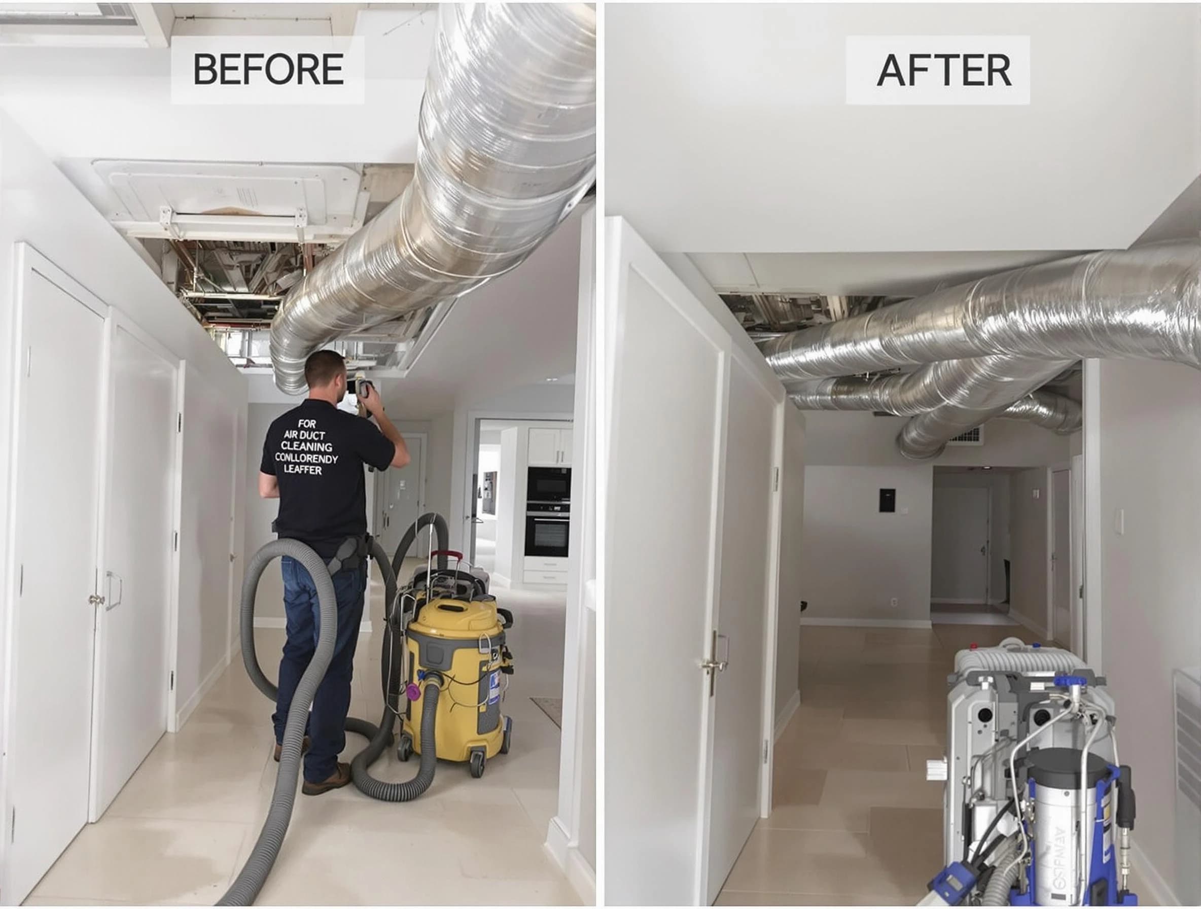 West Haven Air Duct Cleaning professional performing thorough air duct cleaning in West Haven