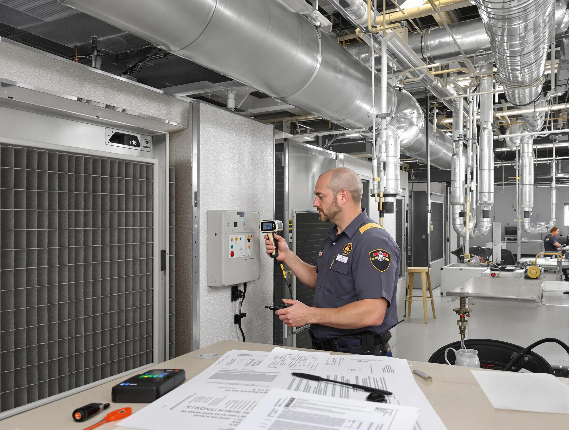 Professional filter system inspection by West Haven Air Duct Cleaning in West Haven